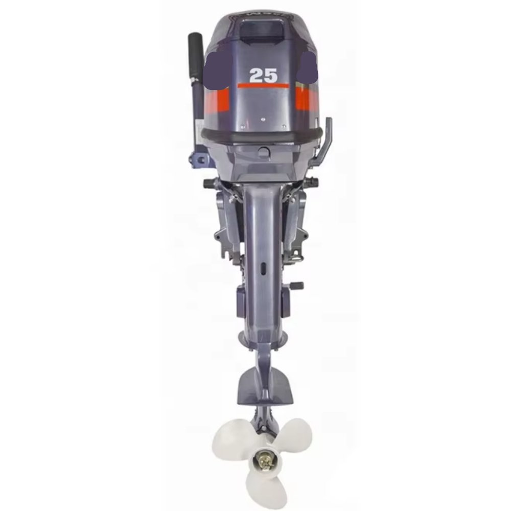 CNWAGNER Inboard 25HP Two-Stroke Outboard Engine CDI Ignition System Manual Electric Start New Gasoline Electric Options