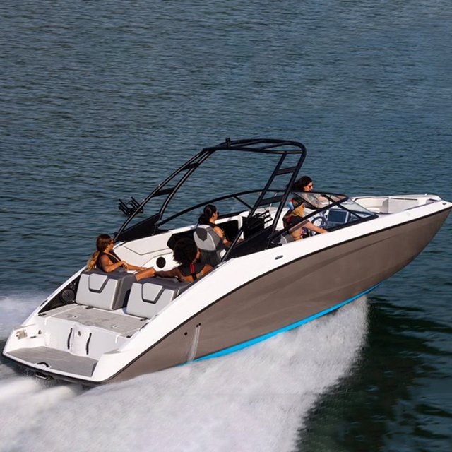 Best Kinocean Luxury Aluminum Fiberglass Speed Fishing Boats with Outboard Motor Jet Ski Boats for Lake Usage Outdoor Adventures