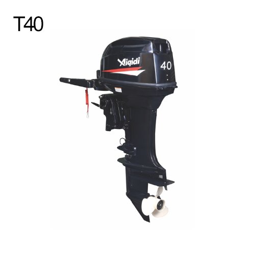 AIQIDI T40 Popular Outboard Motor 40HP 2 Stroke 29.4kw Power Tilt Outboard Engine with Long Shaft