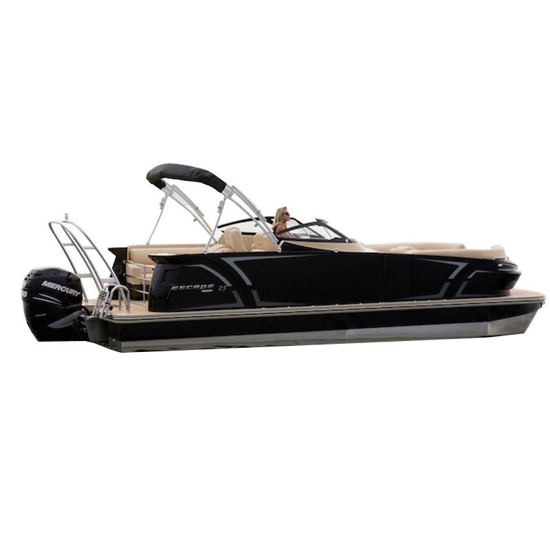 High-Quality Luxury Floating Aluminium Catamaran Pontoon Yacht Boat New Manufacturer Design with Outboard Engine for Sale