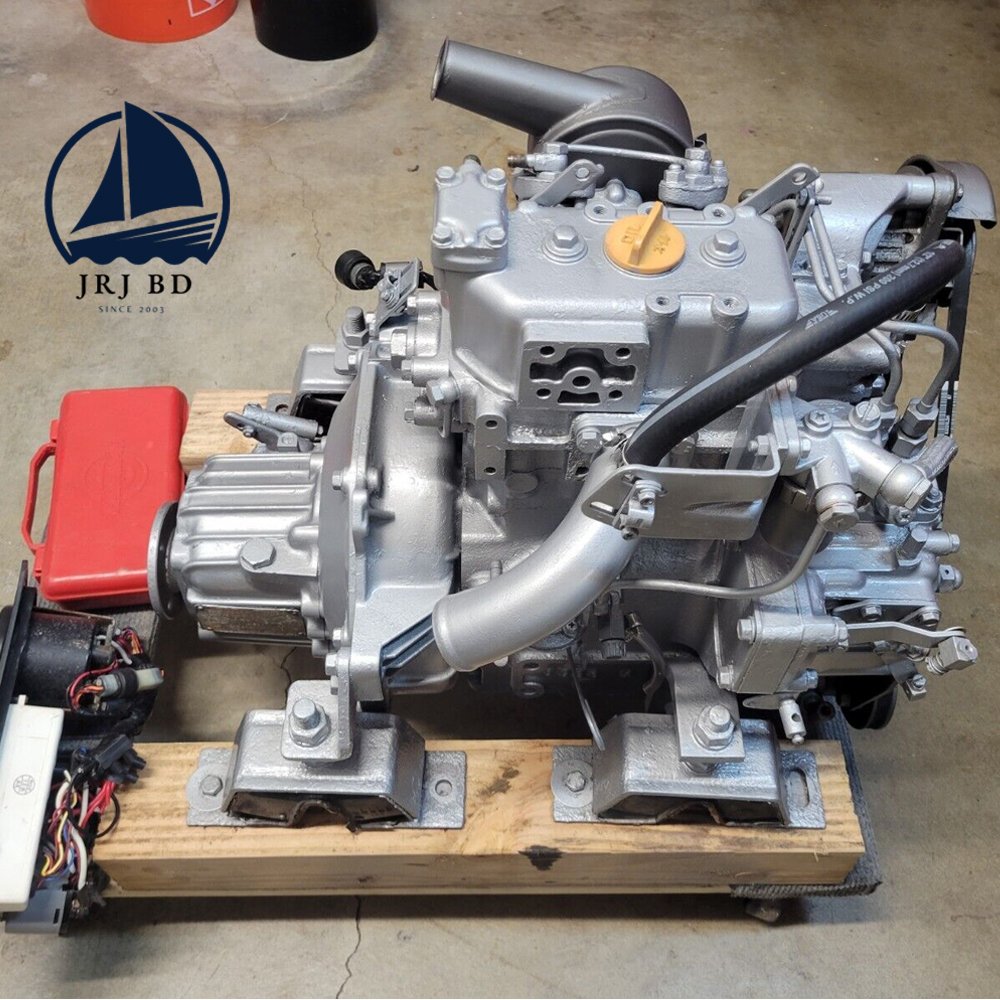 Bangladeshi Supplier JRJ BD Efficient Power Solution Manufactured Marine Diesel Engine for Boat High Performance Reliable Engine