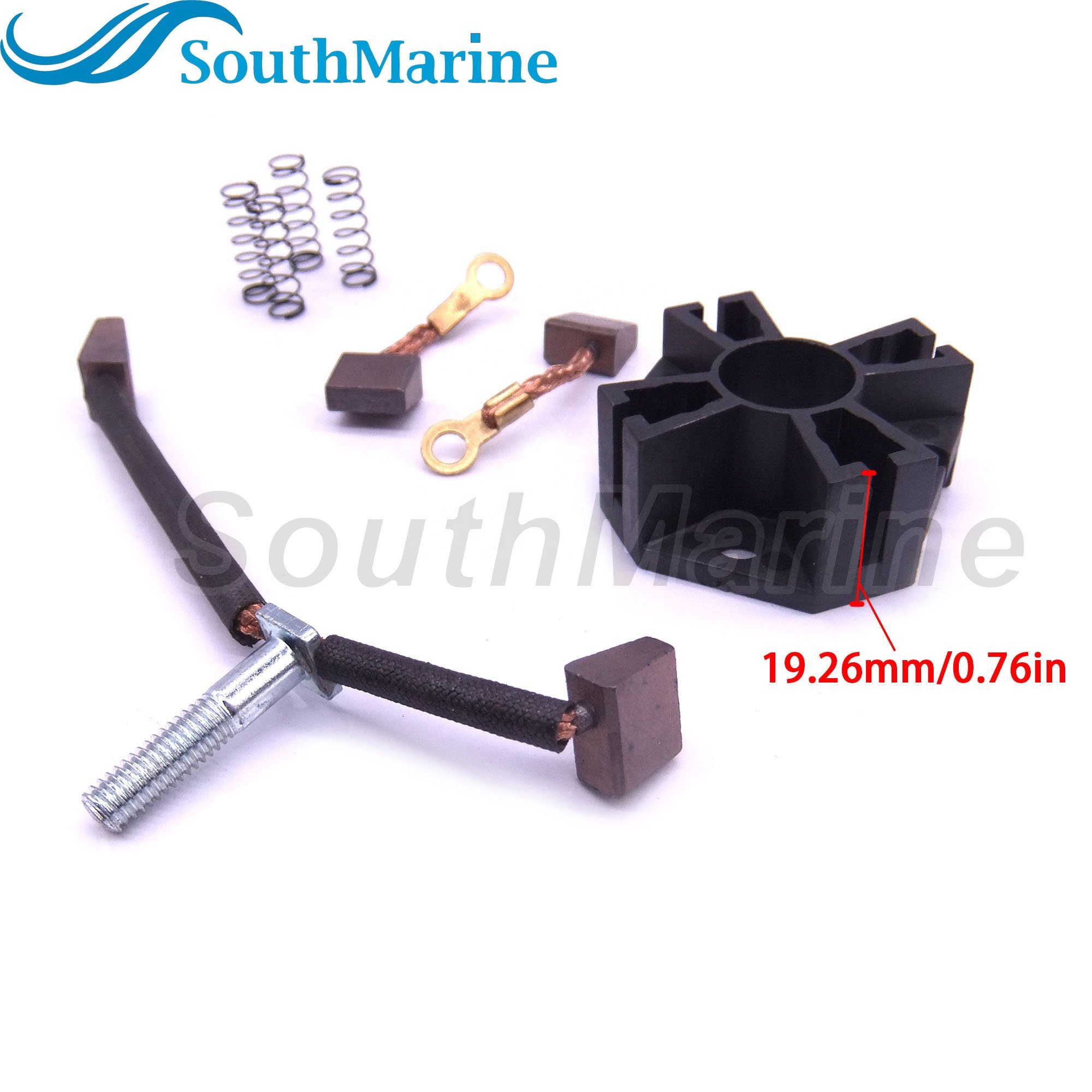 Outboard Engine 66T-81840-00 Brush Holder for Yamaha Outboard Engine Starter Motor 40HP Enduro E40X E40XMH 40XWT 40XWH