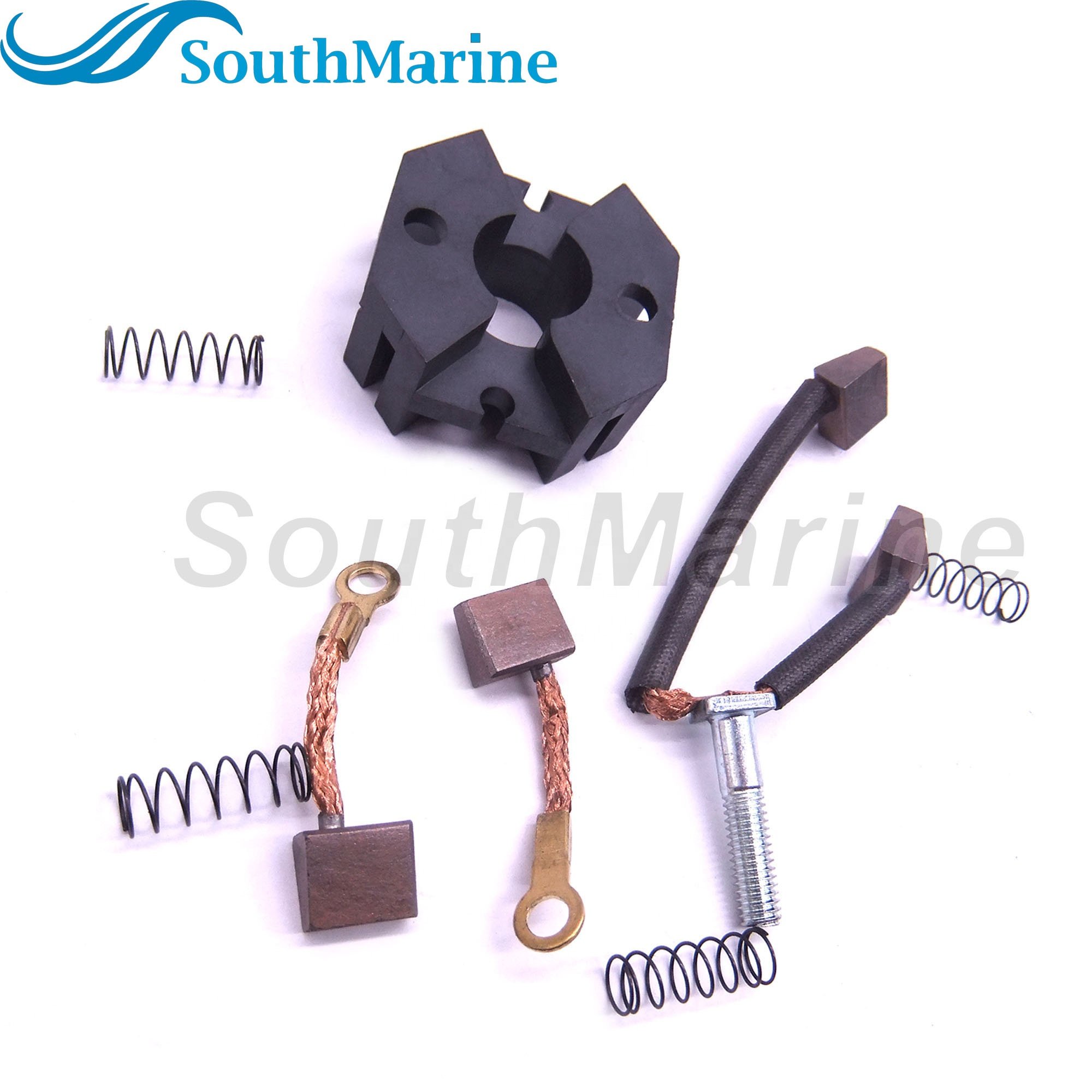 Outboard Engine 66T-81840-00 Brush Holder for Yamaha Outboard Engine Starter Motor 40HP Enduro E40X E40XMH 40XWT 40XWH