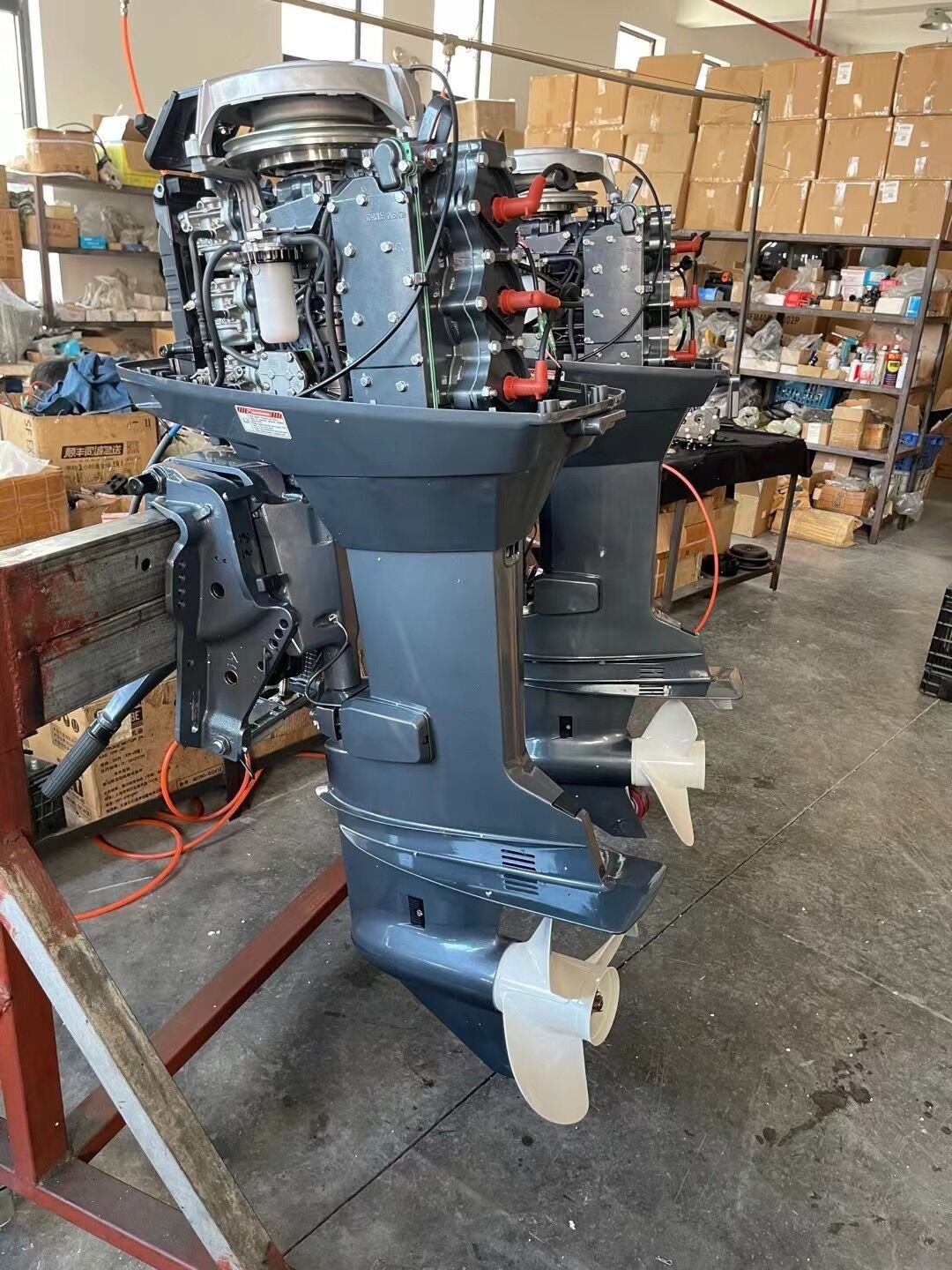 2 Stroke 60hp Outboard Motor Long Shaft Manual Start Boat Engine for Sale