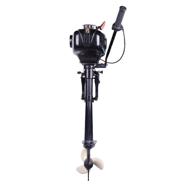 3.5hp Heavy Duty 2-Stroke Outboard Boat Motor Engine New Manual Starting System Gasoline Fuel Air and Water Cooling