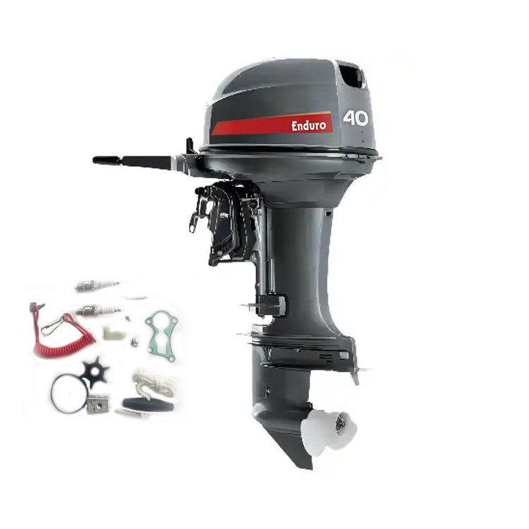 Marine Supply 2 Stroke 40hp Outboard Motor Gasoline Boat Engine Motor Marine Boat Engine Marinated Engine