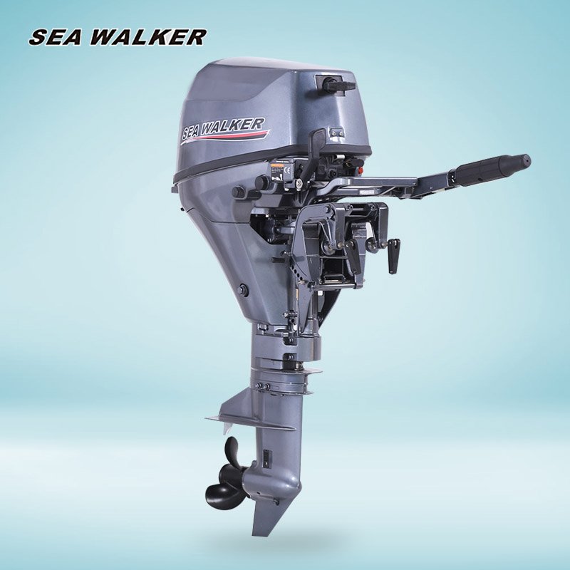4 Stroke 9.9 hp Gasoline Outboard Motor Universal Marine Engine Short Shaft for Fishing Boat Sports Racing