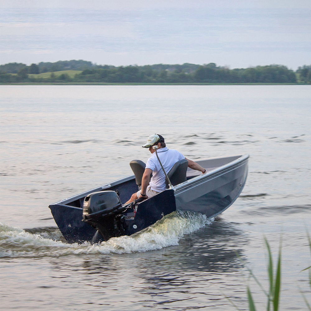 2025 Kinlife Aluminum Bass Boat Fastest Jon Boat for Fishing With Center Console Outboard Engine Price