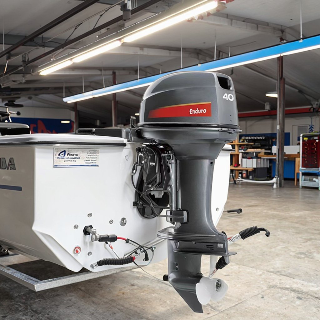 China Brand New 2-Stroke 40hp Outboard Boat Motor Salt Water Resistant with Gasoline Fuel Type