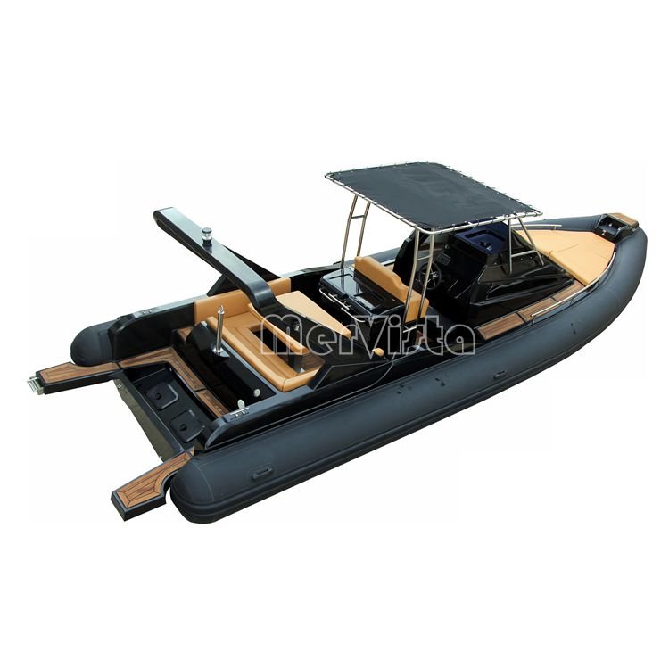 CE England 9.6m Semi-Rigid Luxury RIB 960 Inflatable Boat with Toilet