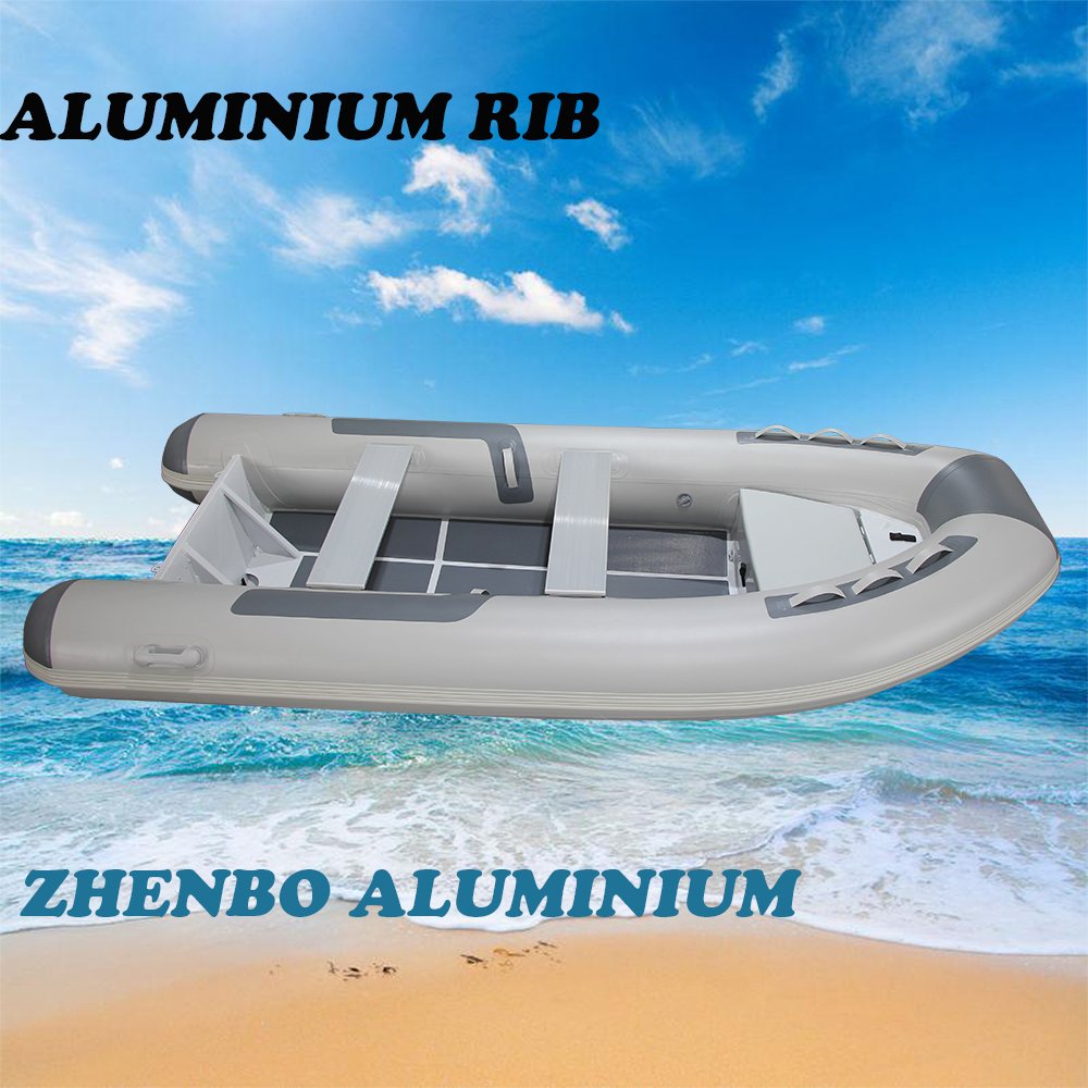 AL-RIB-360C Inflatable Rib Boat with Anti-Slip Rubber Mat 360 Aluminium Hull Fishing Rib Boat for Entertainment
