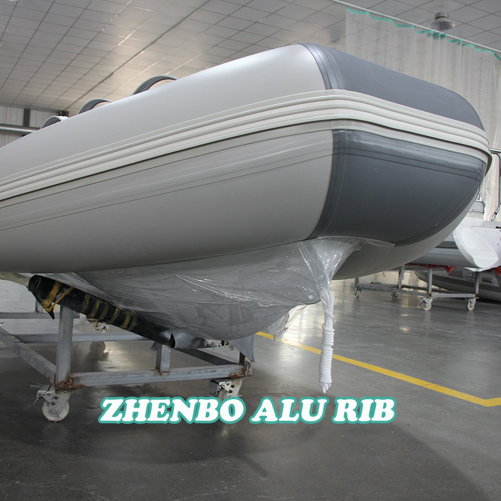 AL-RIB-360C Inflatable Rib Boat with Anti-Slip Rubber Mat 360 Aluminium Hull Fishing Rib Boat for Entertainment