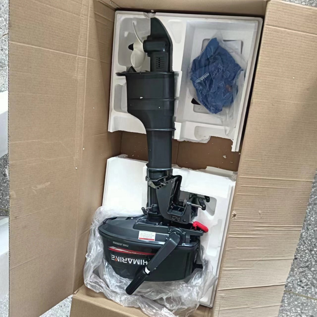 High QualityHimarine Brand Outboard Motor 3HP 2 Stroke Long Shaft / Short Shaft Outboard Boat Engine for Fishman