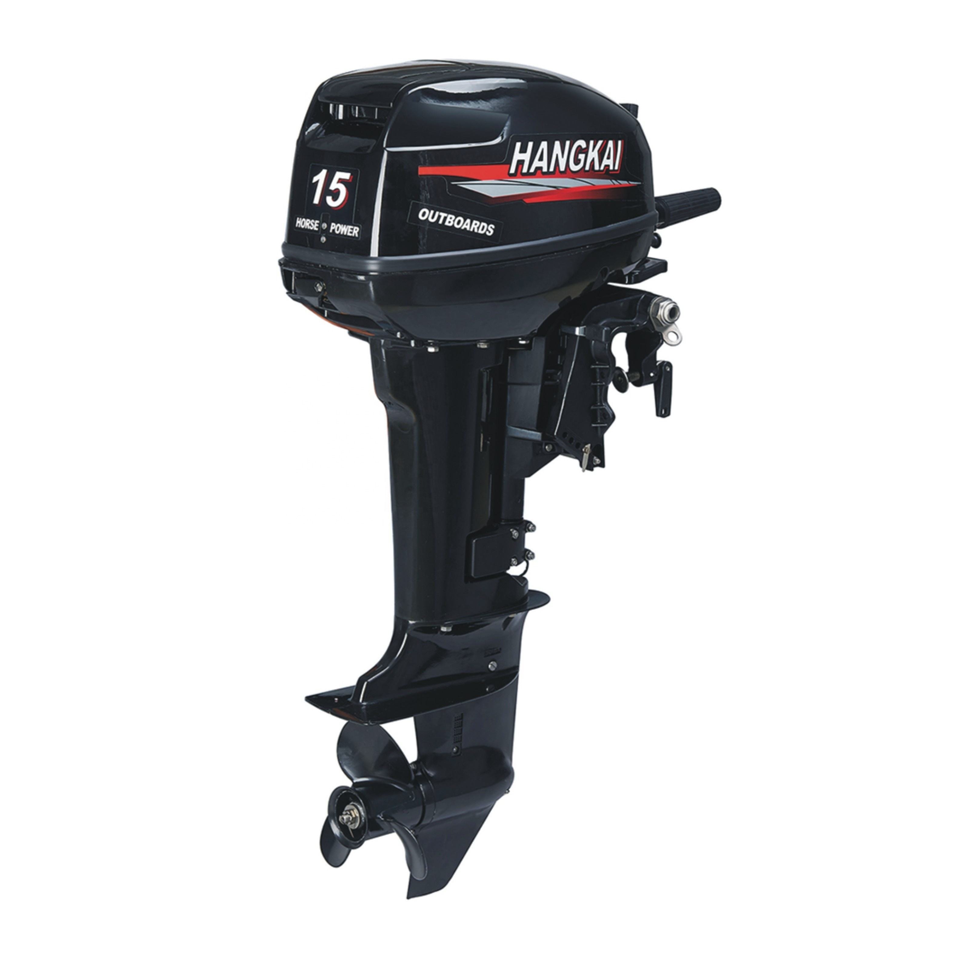 Hangkai 2 Stroke 15HP Mercury Outboard Engine Jet Ski Seadoo Kayak Like Boat Engine 15 hp Yamaha 2Stroke