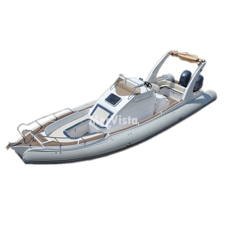 32FT Achilles Hypalon Rib Boat 960 with Fiberglass Hull Bottom for Scuba Diving