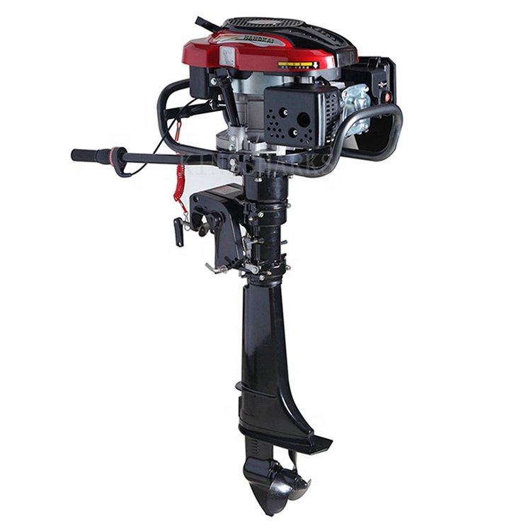 Hangkai 4 Stroke 7HP Outboard Motor High Quality Inflatable Boats China Gasoline Boat Motors 4 Stroke 7 hp Outboard Boat Engine