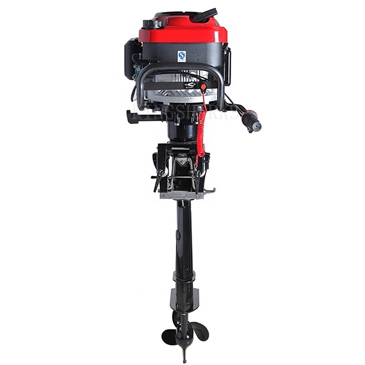 Hangkai 4 Stroke 7HP Outboard Motor High Quality Inflatable Boats China Gasoline Boat Motors 4 Stroke 7 hp Outboard Boat Engine