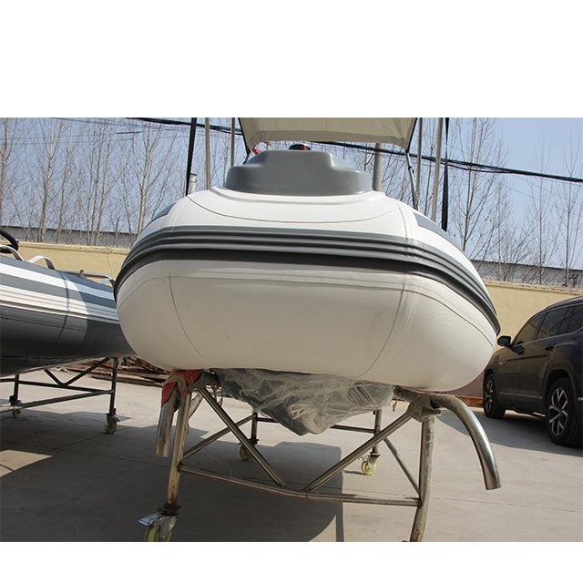 300 RIB Rigid Hull Center Console Inflatable Hypalon PVC Boat with Engine