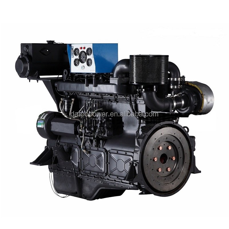 Hot Sale Shanghai Dongfeng 6135Ca Marine Engine Parts 220HP Inboard Boat Marine Diesel Engines With Gearbox