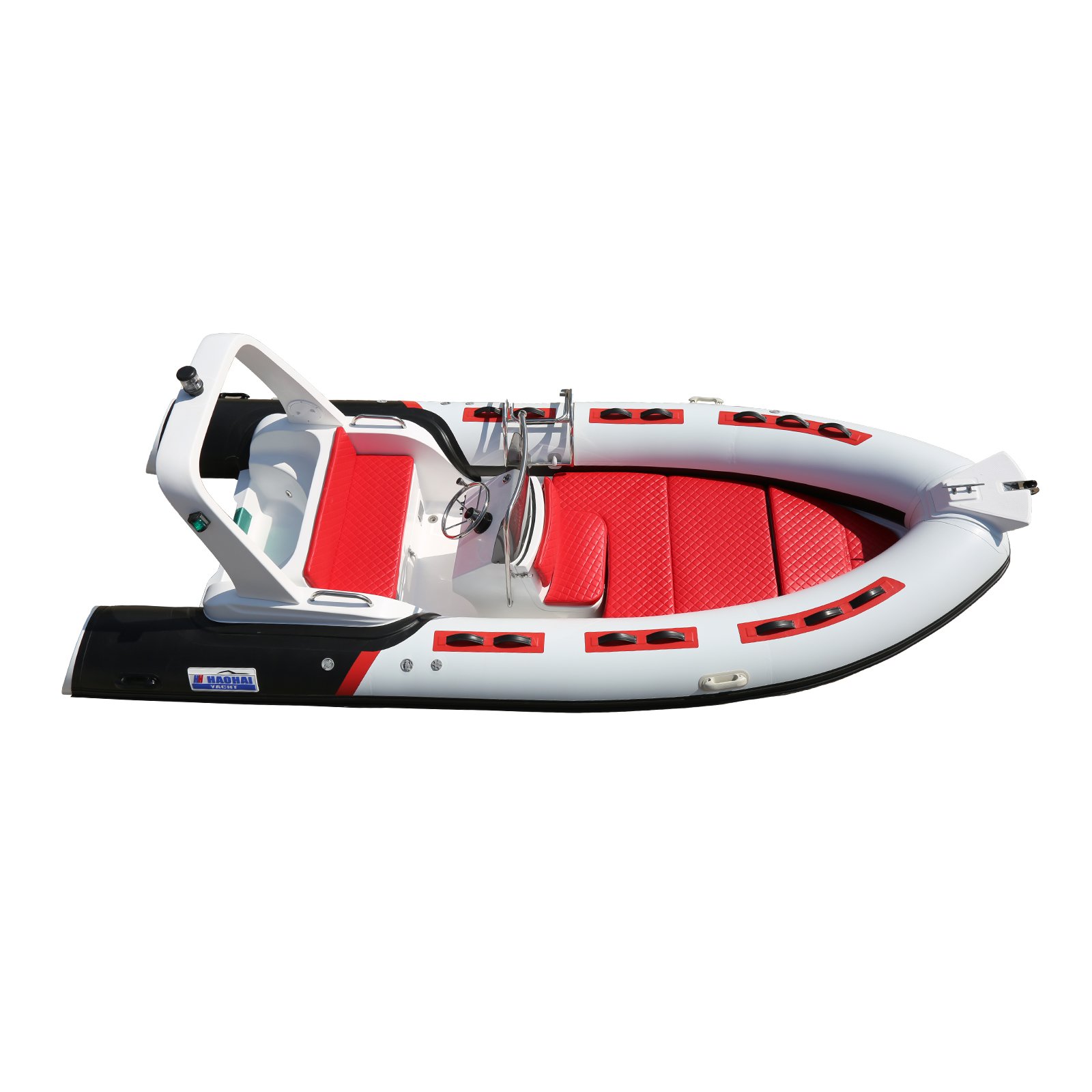 Ce Cabin Cruiser New Hovercraft Canoe Barche Rigide Rib Boat for Sale for Rowing Composed of Aluminium PVC Engine Combo Set
