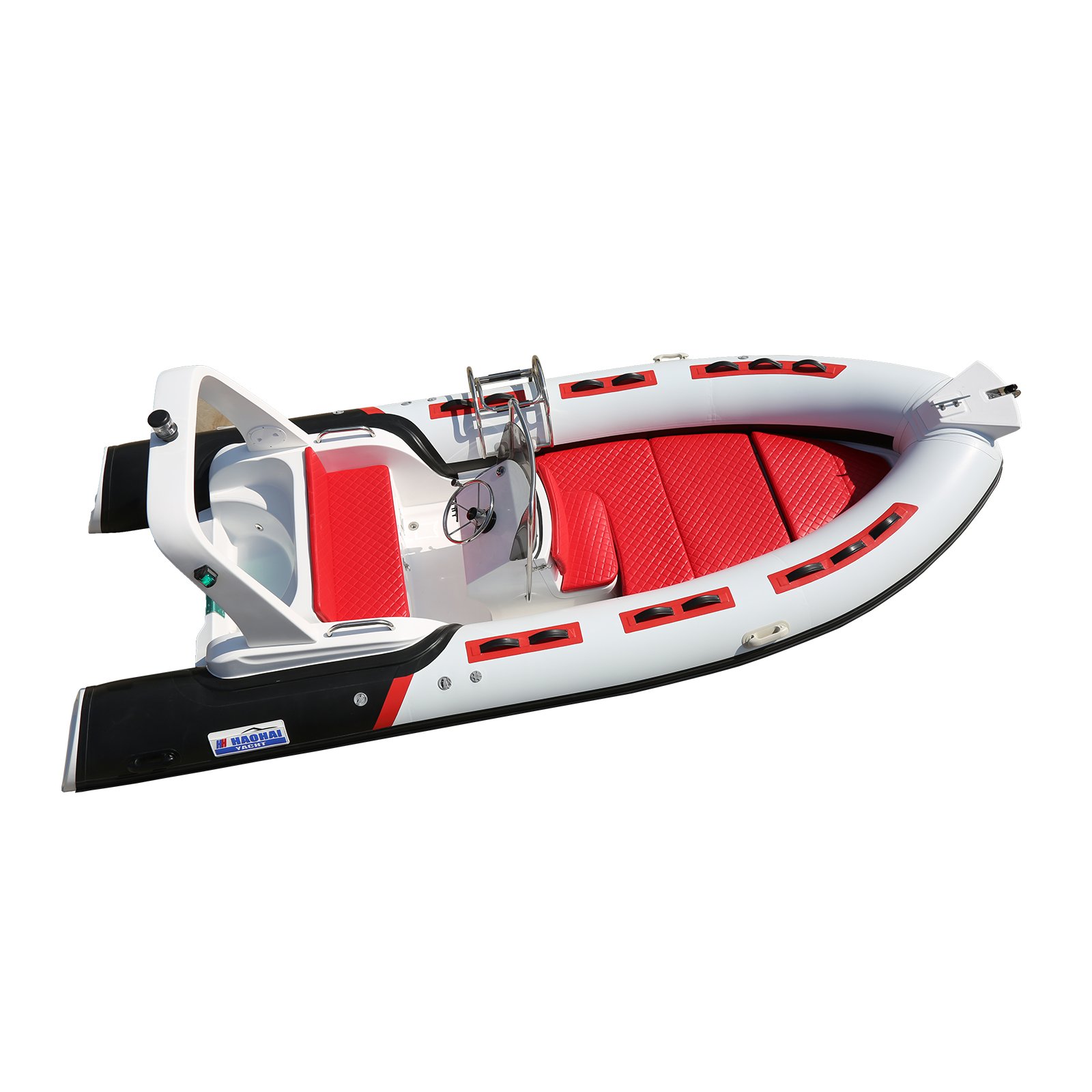 Ce Cabin Cruiser New Hovercraft Canoe Barche Rigide Rib Boat for Sale for Rowing Composed of Aluminium PVC Engine Combo Set