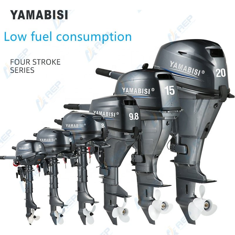 YAMABISI 2024 NEW Outboard Motor Engine 4 Stroke 20hp Outboard Engine Boat Motors