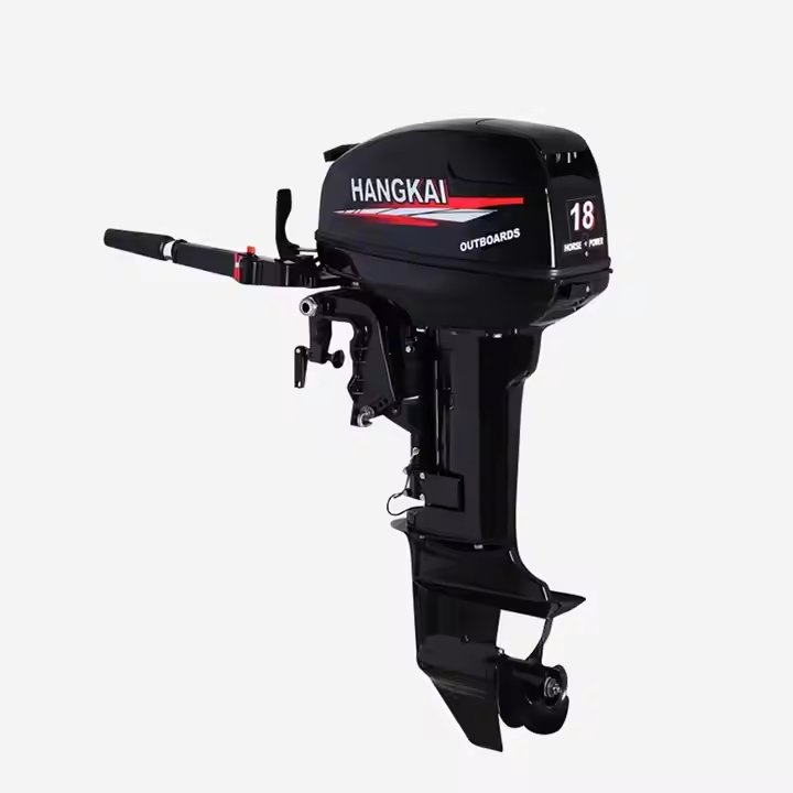 Chinese Factory Direct Sales Hangkai Gasoline Boat Engine 2 Stroke 4hp 6hp 12 hp 18hp 30 hp 40hp Outboard Motor
