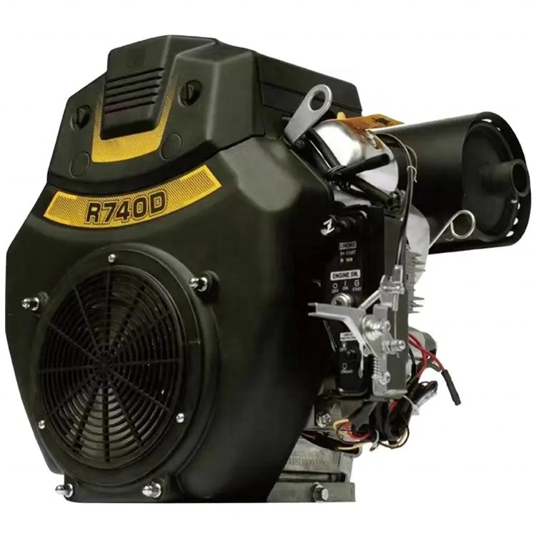 24HP Double Cylinder Rato Boat Gasoline Engine R740D