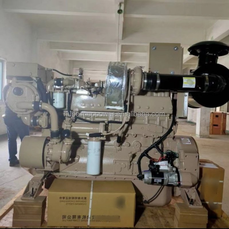 High Performance Genuine NTA855 350HP Boat Engine for Sale Marine Diesel Engine with 1 Year Warranty