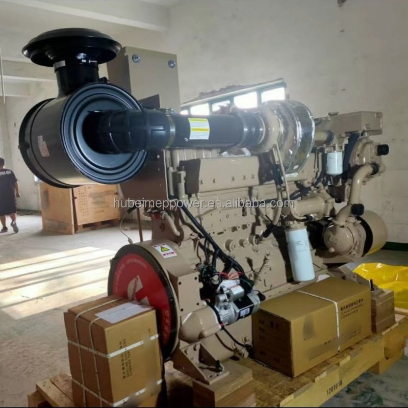High Performance Genuine NTA855 350HP Boat Engine for Sale Marine Diesel Engine with 1 Year Warranty