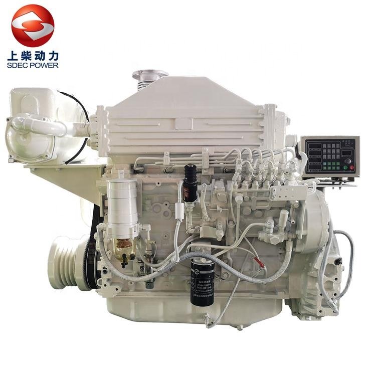 Made in China SDEC 200hp 155kw 6 Cylinder 4 Stroke Marine Inboard diesel Jet Boat Electric Start Engine