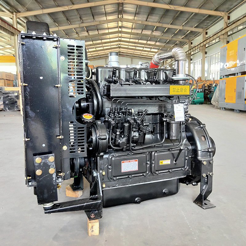90hp Marine Engine 4 Cylinder Water Cooled Direct Injection Fishing Boat with Tail Mounted ZH4105ZC diesel Engine