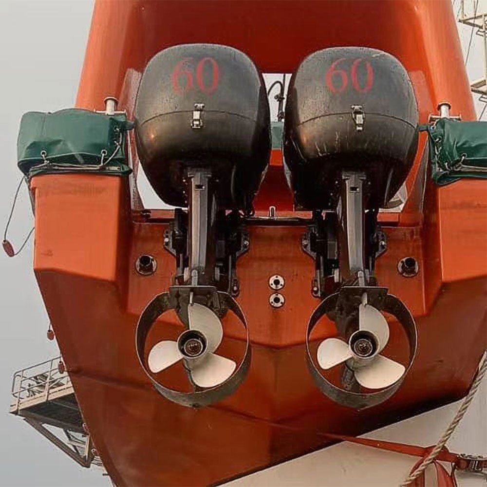 High Quality 4 Stroke Water Cooled 60hp Electric Start diesel Outboard Engine for Fishing Boat