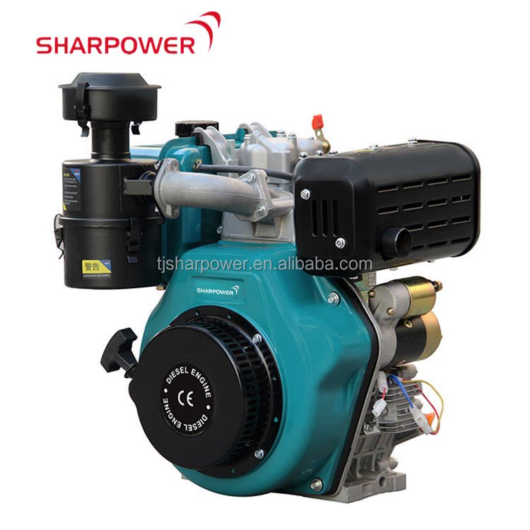 Sharpower China 186f 188f 170f 178f 195f High Quality Single Cylinder Mini diesel Engine Air-cooled for Boat
