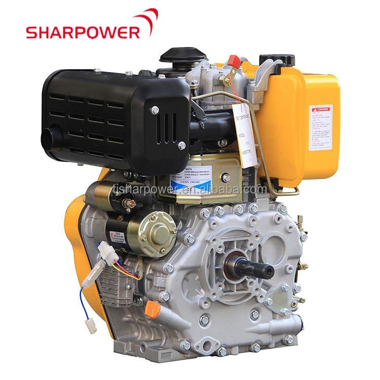 Sharpower China 186f 188f 170f 178f 195f High Quality Single Cylinder Mini diesel Engine Air-cooled for Boat