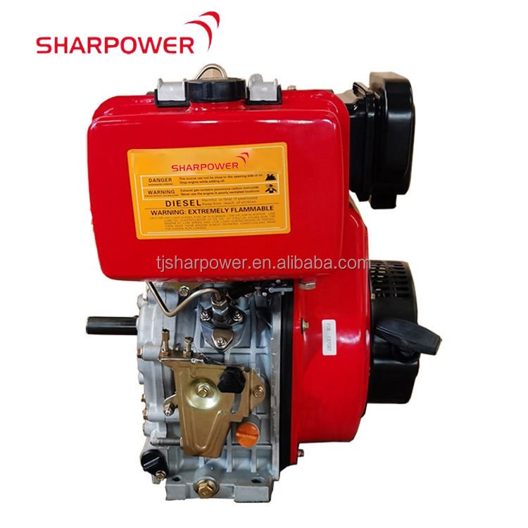 Sharpower China 186f 188f 170f 178f 195f High Quality Single Cylinder Mini diesel Engine Air-cooled for Boat