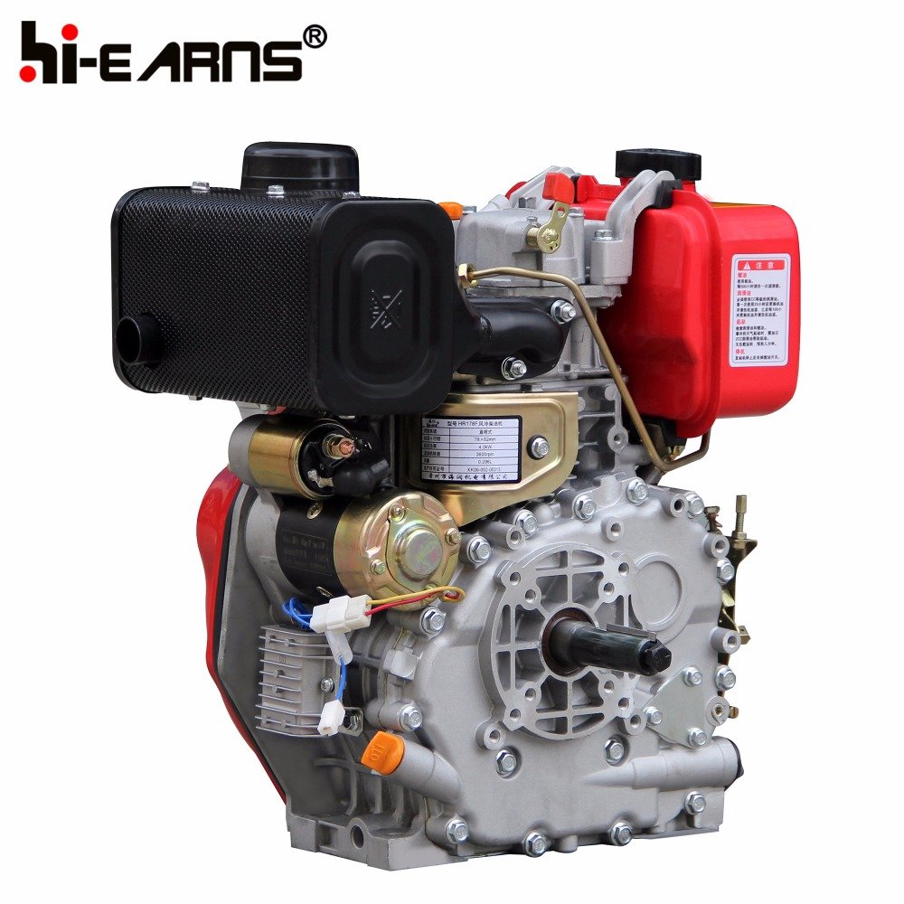 6hp 4 Stroke Small diesel Engine for Sale Boat Engine