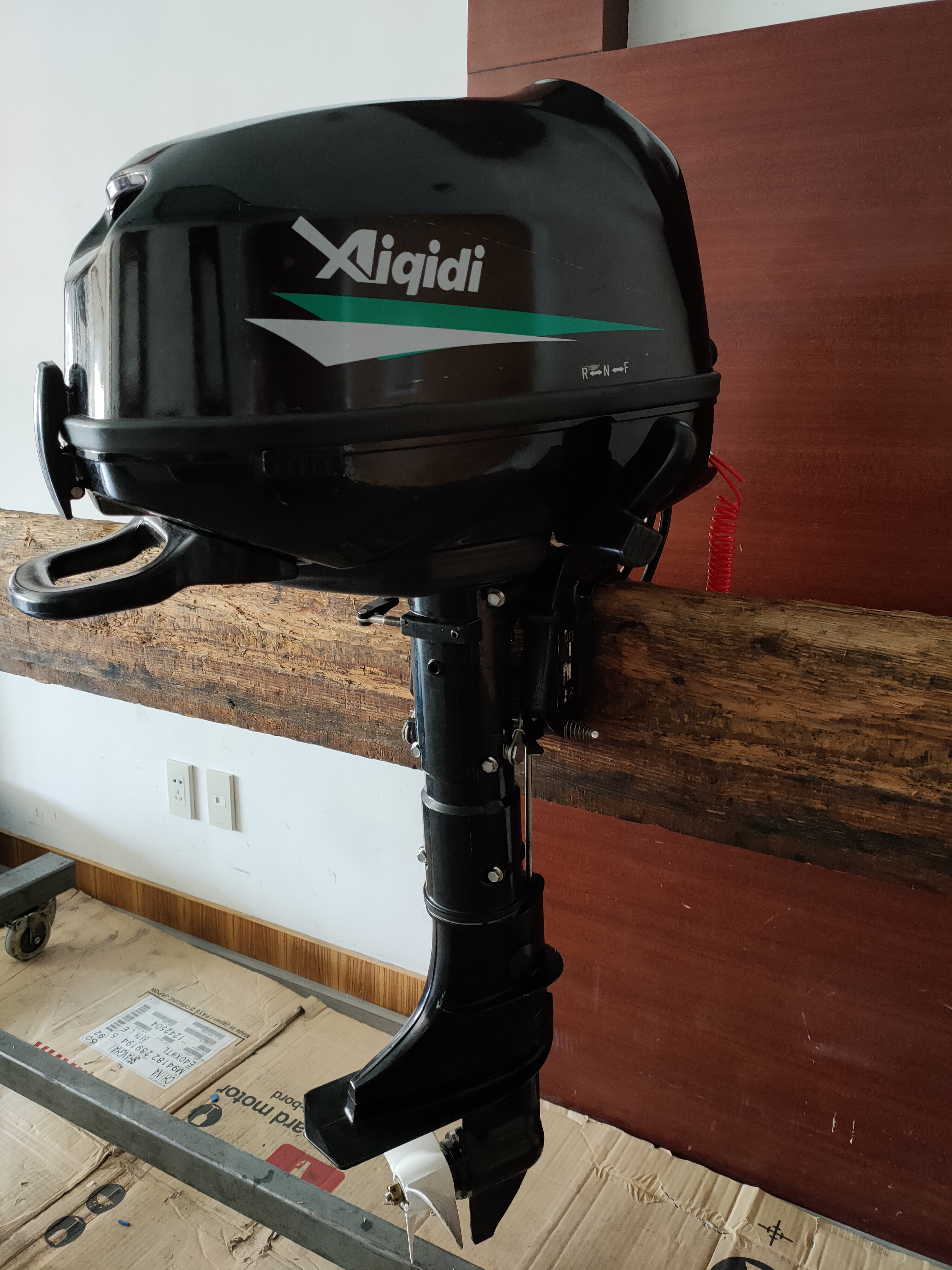 7HP Anqidi Brushless Electric Boat Engine 48v Powered by Battery E7 Electric Outboard Motor