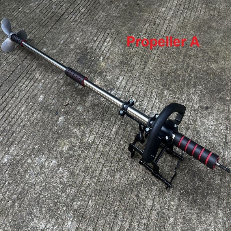 1M Propeller Handheld Electric Outboard Machine Aluminum Propeller Kayak Charging Hang Pulp Motor Power Tools Engine