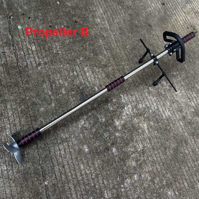 1M Propeller Handheld Electric Outboard Machine Aluminum Propeller Kayak Charging Hang Pulp Motor Power Tools Engine