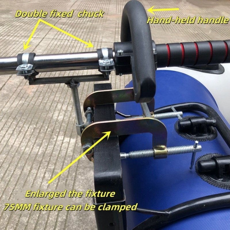 1M Propeller Handheld Electric Outboard Machine Aluminum Propeller Kayak Charging Hang Pulp Motor Power Tools Engine