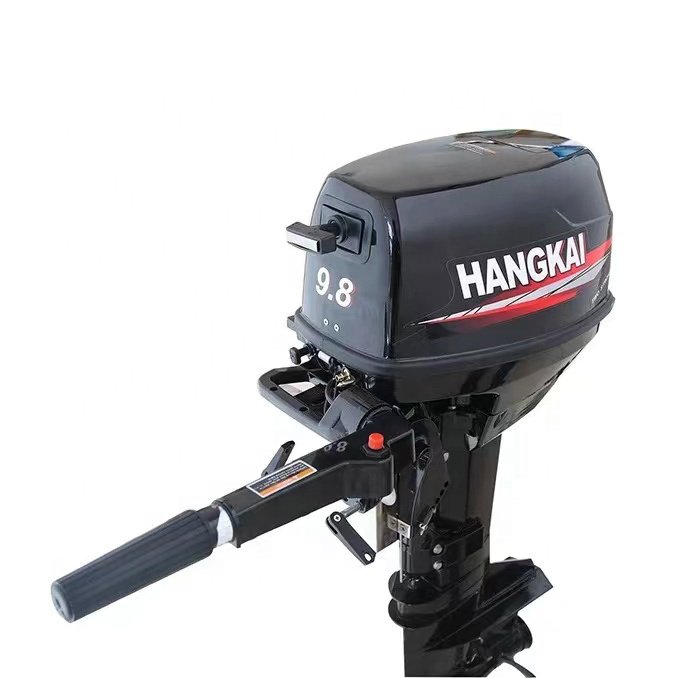 HANGKAI 9.8HP 2 Stroke Boat Engine Outboard Motors for Sale Speed Boat Engine Mercury Boat Engines 2Stroke 9.8 hp Onsale