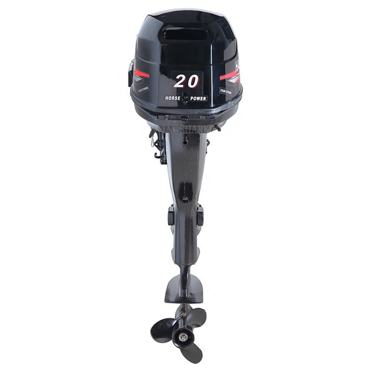 Hangkai 4 Stroke 20HP Outboard Boat MotorHigh Quality Inflatable Boat Fishing Gasoline Boat Motors 4 Stroke 20hp Outboard Motor