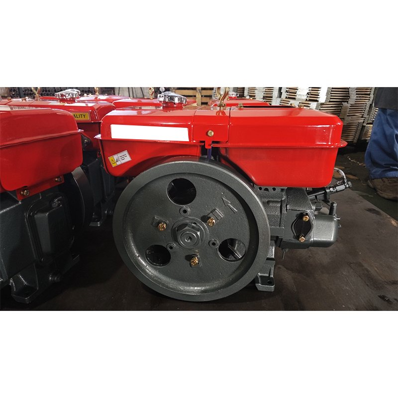 Moteur diesel Quatre Temps Monocylindre Horizontal Refroidi Par Eau R180 De 7 CV