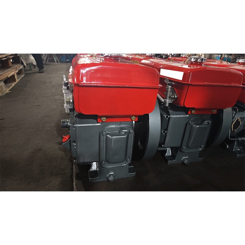 Moteur diesel Quatre Temps Monocylindre Horizontal Refroidi Par Eau R180 De 7 CV