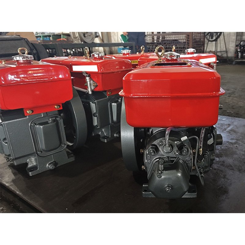 Moteur diesel Quatre Temps Monocylindre Horizontal Refroidi Par Eau R180 De 7 CV