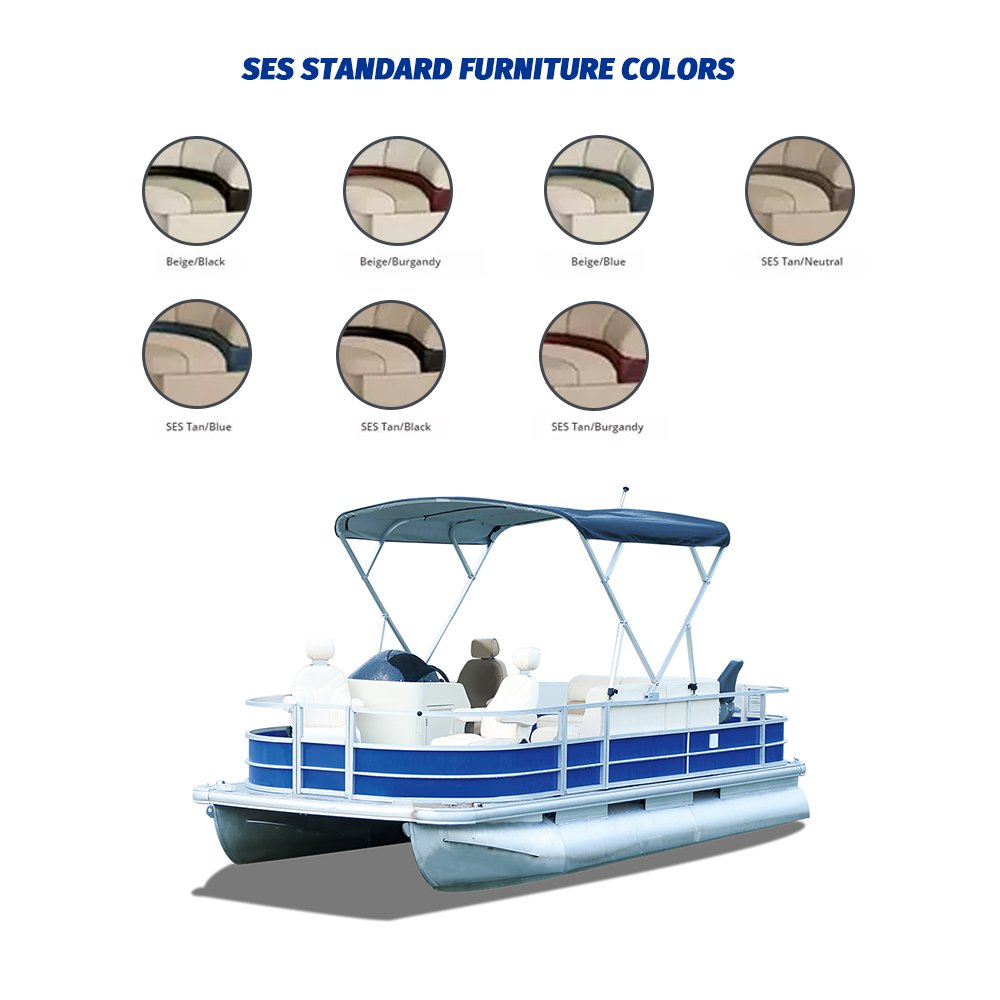 12-Person Inflatable Aluminum Luxury Yacht Floating Pontoon Boat for Sport and Fishing Inboard Engine Made in China
