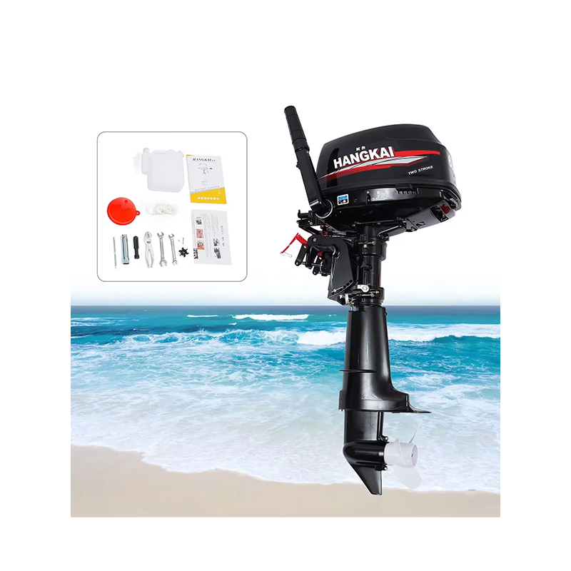 HangKai Short 6hp Outboard Motor Outboard Motor 4stroke 6hp on Board Boat Engine