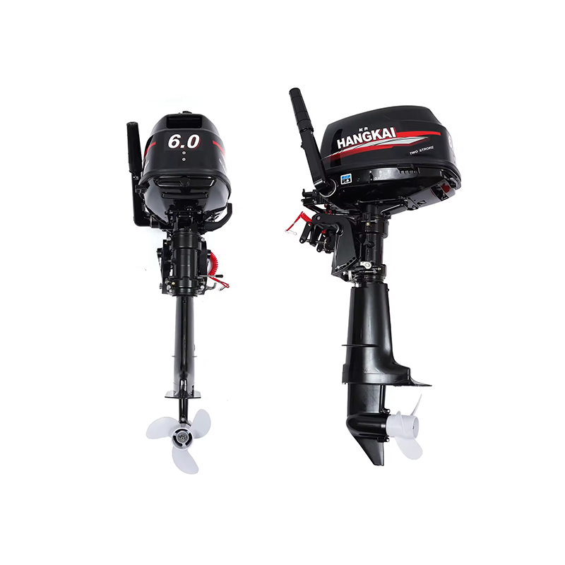 HangKai Short 6hp Outboard Motor Outboard Motor 4stroke 6hp on Board Boat Engine