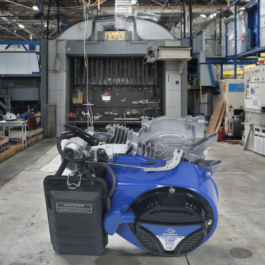 3KW Half Gasoline Engine Set with 170F Powertrain 7.5hp Specific Engine 212cc Displacement Recoil & Kick Start